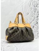 LOUIS VUITTON BOETIE PM TOP HANDLE BAG IN BROWN MONOGRAM CANVAS