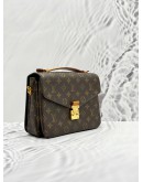 LOUIS VUITTON METIS TOP HANDLE AND CROSSBODY BAG IN BROWN MONOGRAM CANVAS