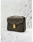 LOUIS VUITTON METIS TOP HANDLE AND CROSSBODY BAG IN BROWN MONOGRAM CANVAS