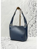 LOUIS VUITTON MANDARA PM SHOULDER BAG IN BLUE EPI LEATHER