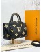 (UNUSED) 2024 LOUIS VUITTON PETIT PALAIS BAG IN BICOLOR MONOGRAM EMPREINTE LEATHER -FULL SET-