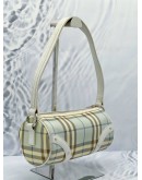 BURBERRY CHECK NOVA PAPILLON SHOULDER BAG 