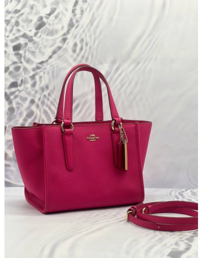 COACH FUCHSIA CROSSBODY TOTE BAG 