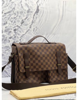 (LIKE NEW) LOUIS VUITTON BROADWAY DAMIER CANVAS MESSENGER BAG 