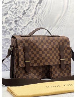 (LIKE NEW) LOUIS VUITTON BROADWAY DAMIER CANVAS MESSENGER BAG 