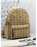 MCM VISETOS SPRINKLE STUD STARK BACKPACK 