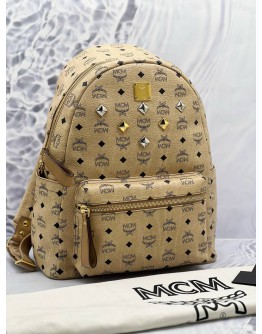 MCM VISETOS SPRINKLE STUD STARK BACKPACK 