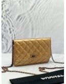 (LIKE NEW) MICROCHIP CHANEL REISSUE WALLET ON CHAIN 