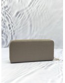 (LIKE NEW) FURLA MAGENTA LEATHER GREY WALLET WITH GOLD HARDWARE