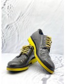 (LIKE NEW) FENDI GRAY/YELLOW SHOES SIZE UK 8