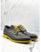 (LIKE NEW) FENDI GRAY/YELLOW SHOES SIZE UK 8