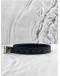 COACH SIGNATURE WITH SILVER BUCKLE CUT TO SIZE REVERSIBLE BELT SIZE 42