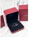 (BRAND NEW) 2024 CARTIER JUSTE UN CLOU BRACELET CLASSIC IN 18K 750 WHITE GOLD SIZE 18 -FULL SET-