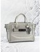 COACH SWAGGER CARRYALL IN PEBBLE LEATHER SILVER 