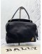 BALLY SIGNATURE B LOGO TWO WAY HANDBAG IN BLACK LEATHER