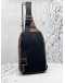 (LIKE NEW) COACH CHARLES VARSITY LEATHER PACK SLING IN DARK SADDLE 