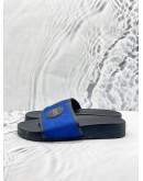(LIKE NEW) GUCCI OFF THE GRID SLIDE GG BLUE BLACK MEN'S SANDAL 