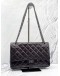 2011 CHANEL REISSUE 227 PATENT LEATHER DOUBLE FLAP BAG