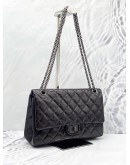 2011 CHANEL REISSUE 227 PATENT LEATHER DOUBLE FLAP BAG
