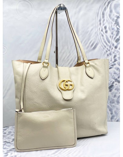 GUCCI DAHLIA CELLARIUS TOTE BAG WITH POUCH 