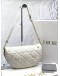 (LIKE NEW)CHRISTIAN DIOR CANNAGE MEDIUM VIBE HOBO BAG IN WHITE