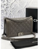 CHANEL MEDIUM DOUBLE STITCH BOY FLAP BAG 