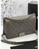 CHANEL MEDIUM DOUBLE STITCH BOY FLAP BAG 