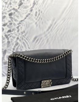 CHANEL BOY MEDIUM REVERSO FLAP BAG 