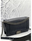 CHANEL BOY MEDIUM REVERSO FLAP BAG 