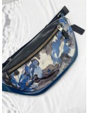 (LIKE NEW) COACH WARREN BELT BAG WITH WATERCOLOR SCRIPT PRINT 