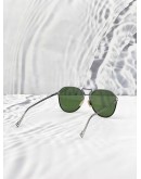 (LIKE NEW) FENDI SUNGLASSES WITH WHITE LINE -FULL SET-