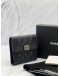(LIKE NEW)CHANEL CAVIAR BOY COMPACT WALLET -FULL SET- 