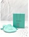(LIKE NEW) TIFFANY & CO PALOMA PICASSO RUBBING HEART NECKLACE SILVER -FULL SET-