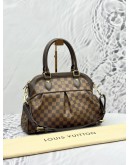 (LIKE NEW) LOUIS VUITTON TREVI PM IN BROWN DAMIER EBENE CANVAS