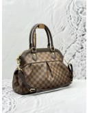 (LIKE NEW) LOUIS VUITTON TREVI PM IN BROWN DAMIER EBENE CANVAS