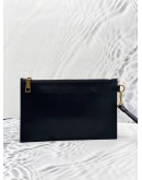 (UNUSED) VERSACE LA MEDUSA LUNAR NEW YEAR PATCHES POUCH BLACK 