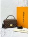 (LIKE NEW) LOUIS VUITTON CROISETTE IN BROWN DAMIER EBENE CANVAS -FULL SET-
