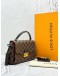 (LIKE NEW) LOUIS VUITTON CROISETTE IN BROWN DAMIER EBENE CANVAS -FULL SET-