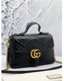 (LIKE NEW) GUCCI MARMONT TOP HANDLE BAG 