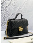 (LIKE NEW) GUCCI MARMONT TOP HANDLE BAG 