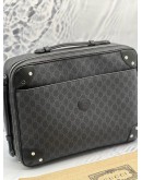 (LIKE NEW) GUCCI BRIEFCASE BACKPACK WITH BLACK STRAP IN GG SUPREME 
