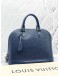 LOUIS VUITTON ALMA MM EPI LEATHER IN BLUE