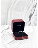(LIKE NEW)CARTIER MAILLON PANTHÈRE RING IN 18K 750 WHITE GOLD SIZE 62
