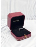 (LIKE NEW)CARTIER MAILLON PANTHÈRE RING IN 18K 750 WHITE GOLD SIZE 62