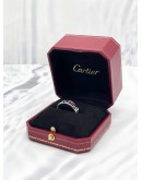 (LIKE NEW)CARTIER MAILLON PANTHÈRE RING IN 18K 750 WHITE GOLD SIZE 62