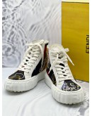 FENDI HIGH TOP STYLISH SNEAKER 