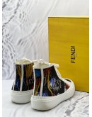 FENDI HIGH TOP STYLISH SNEAKER 
