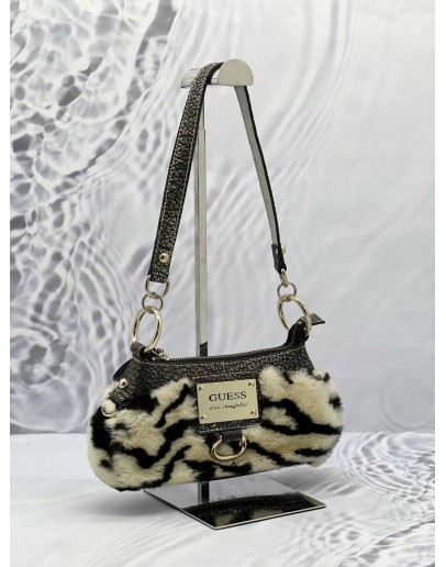 GUESS LEOPARD SHOULDER BAG 