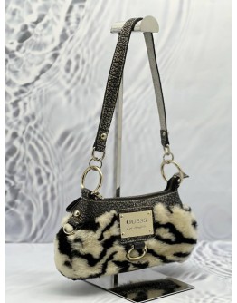 GUESS LEOPARD SHOULDER BAG 