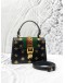 (LIKE NEW) GUCCI SYLVIE SMALL BEE AND STAR SHOULDER BAG WITH STRAP